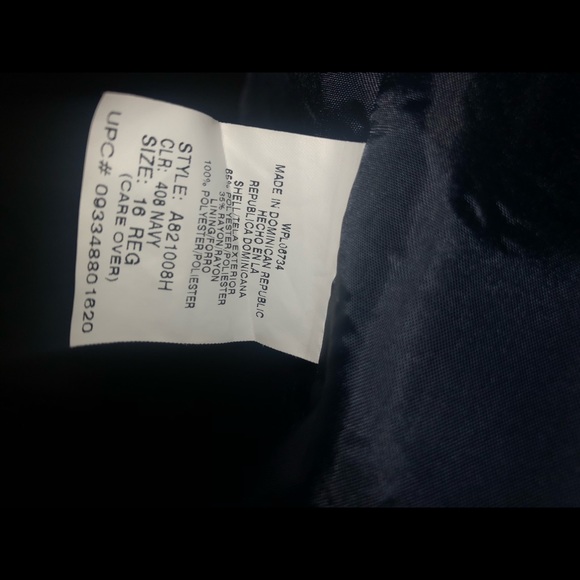 Blue Arrow suit Jacket - Picture 2 of 2